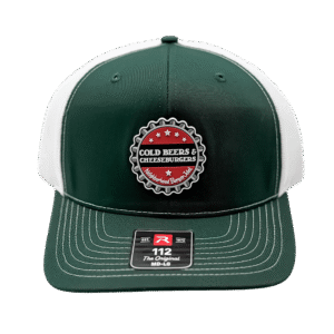 Richardson 112 Snapback Hat | Green and White